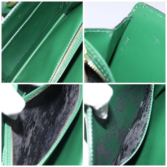 LOUIS VUITTON Epi Capuchin Shoulder Bag Green M52344 LV Auth BA1897 - Picture 15 of 16